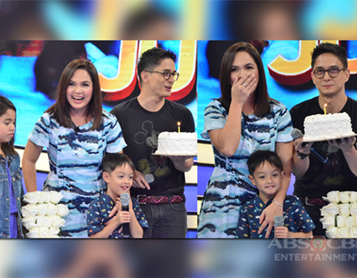 IN PHOTOS: Ryan and kids' birthday surprise for Judy Ann on Bet On Your Baby