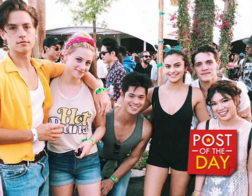 This Pinay vlogger met the stars of “Riverdale”