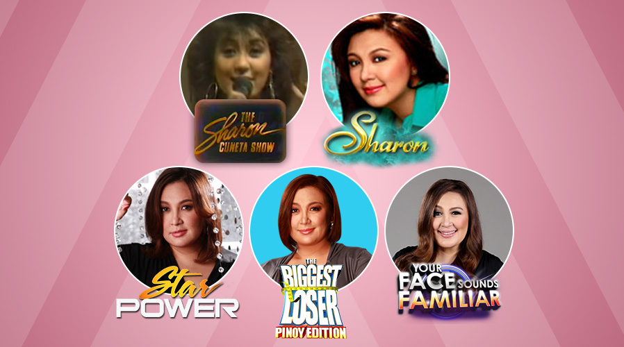 Throwback: The Megastar Sharon Cuneta in the Kapamilya Network through the Years