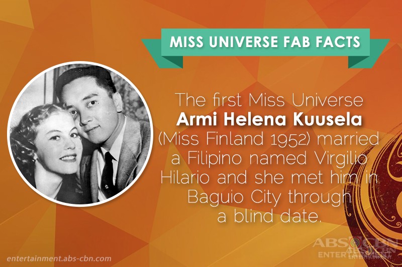 Miss Universe Fab Facts Abs Cbn Entertainment