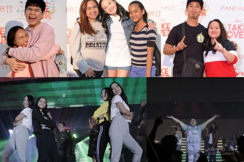 Top online stars get up close and personal with thousands of fans in ABS CBN s Adobers TakeOver Fanfair 1