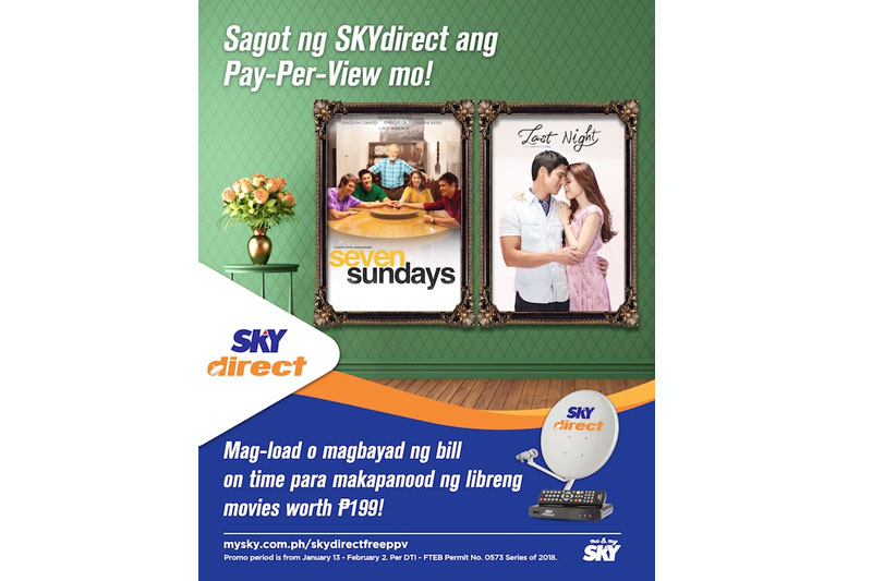 SKYdirect may premyo para sa mga subscriber 1