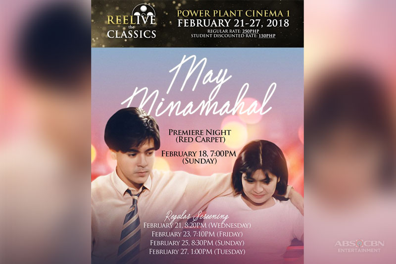 May Minamahal bibida sa 4th Reelive the Classics ng ABS CBN at Powerplant Cinemas 1