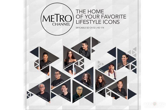 Your favorite lifestyle icons to host exciting shows in new Metro Channel 1