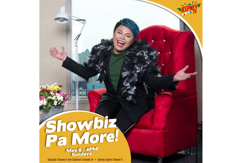 New talk show Showbiz Pa More brings fun fresh entertainment news on Jeepney TV 1