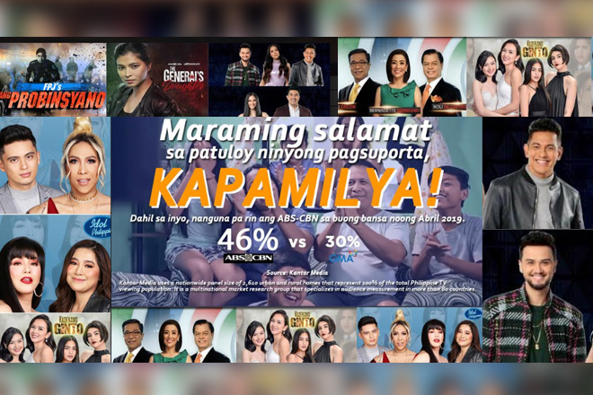 Abs Cbn Still Top Choice Of Viewers In April Abs Cbn Entertainment 9061