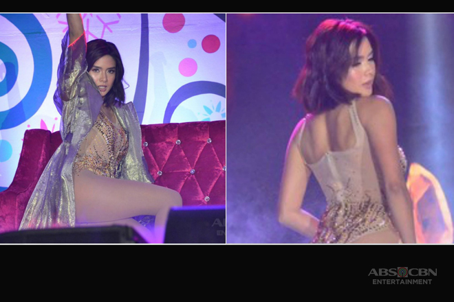 Erich Gonzales Heats Up The Just Love The Abs Cbn Trade Event Stage With Sexy Dance Number