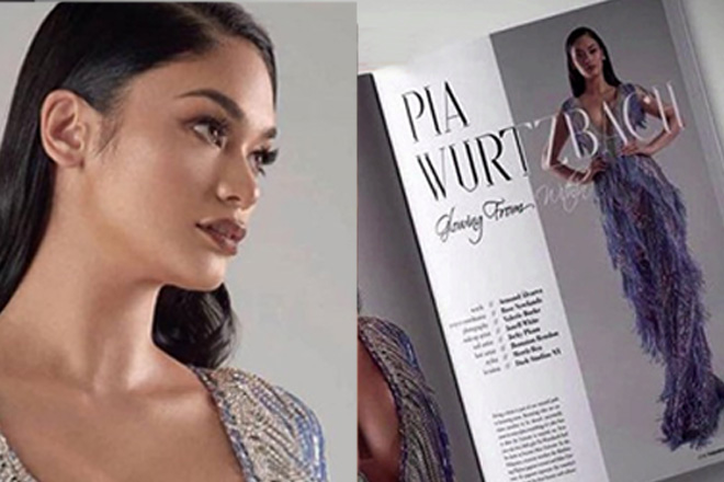 Pia Wurtzbach Na Feature Sa Isang Fashion Magazine Sa New York Abs Cbn Entertainment 5039